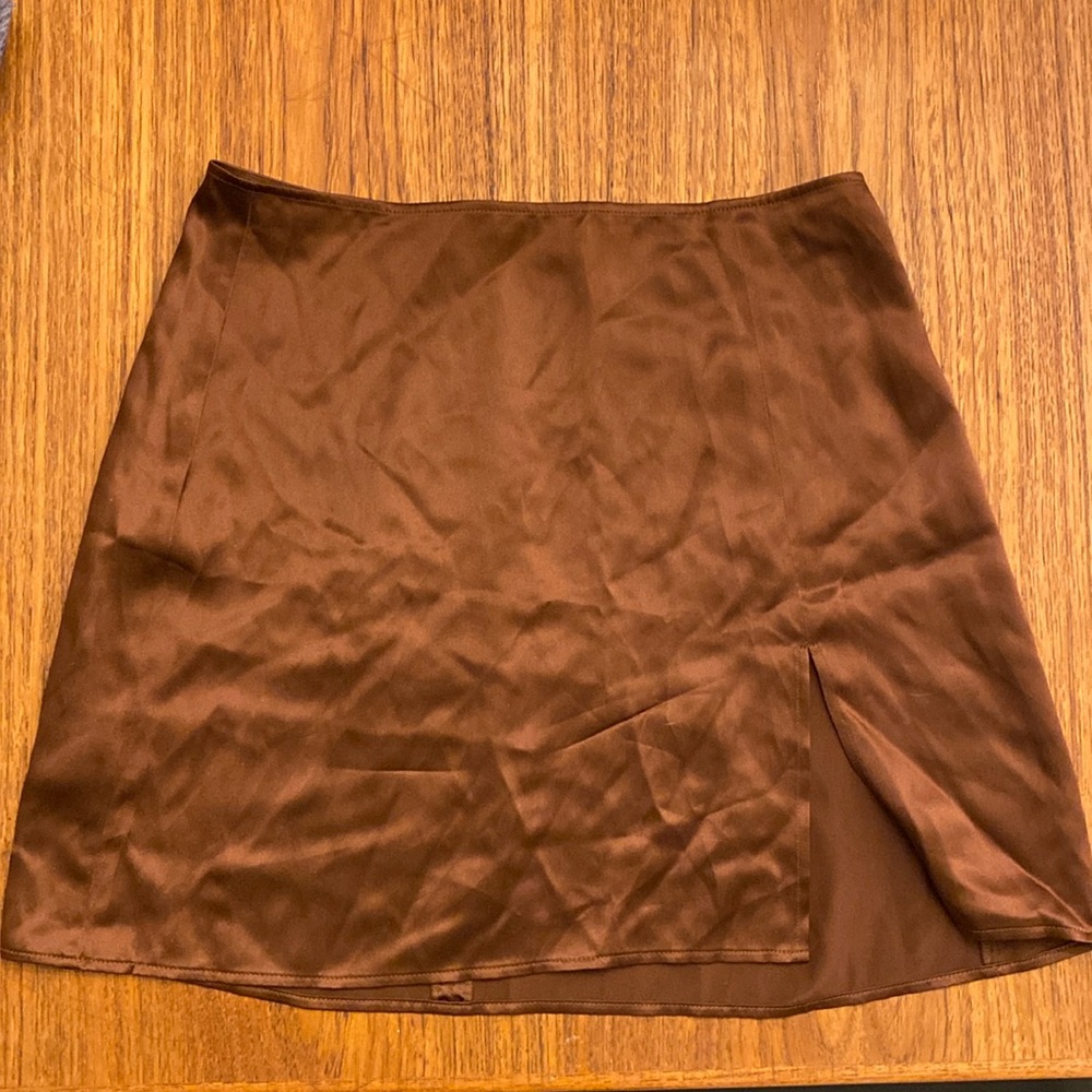 Reformation Silk Cami Skirt